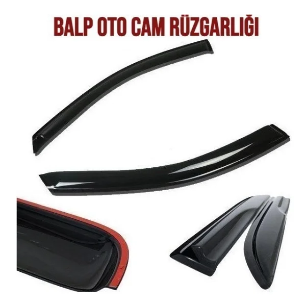 Balp Peugeot Rifter Cam Rüzgarlığı 2-Li - Görsel 2