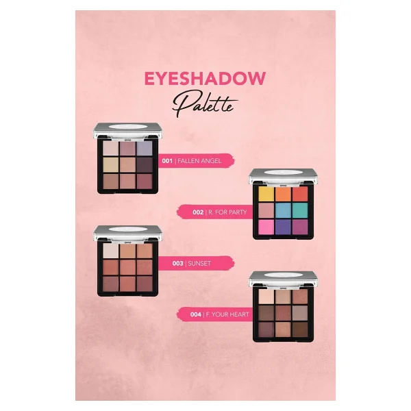 Flormar Mat & Işıltılı Kremsi Dokulu 006 Felt Cute Far Paleti - Görsel 7
