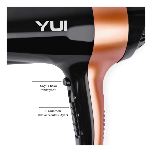 Yui KB700 Turbo 2300 W Saç Kurutma Makinesi - Görsel 2
