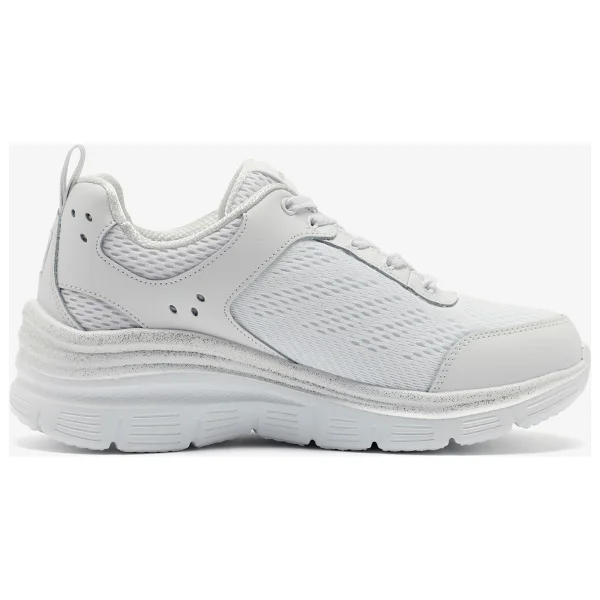 Skechers Fashion Fit 896294TK WSL Beyaz Kadın Spor Ayakkabı - Görsel 3