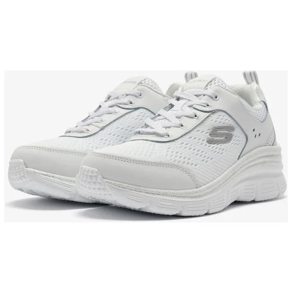 Skechers Fashion Fit 896294TK WSL Beyaz Kadın Spor Ayakkabı - Görsel 5