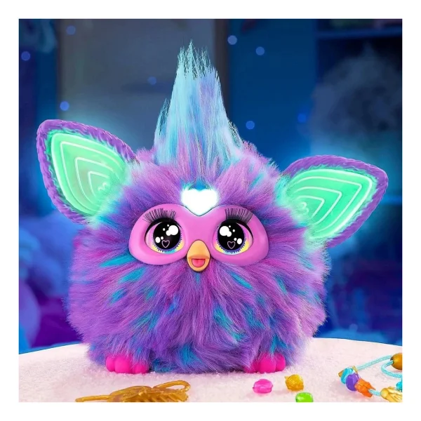 Furby Mor İnteraktif Peluş F6743 - Görsel 4