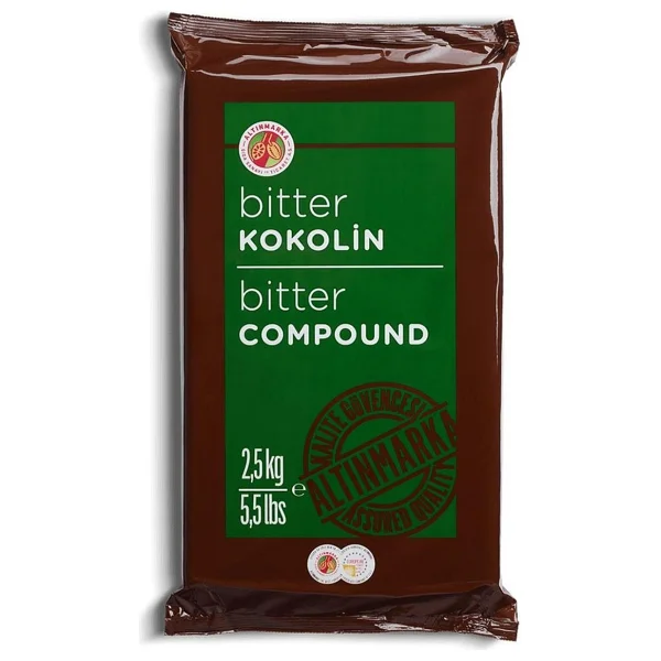 Altınmarka ALT449 Bitter Konfiseri Kuvertür 2.5 kg - Görsel 6