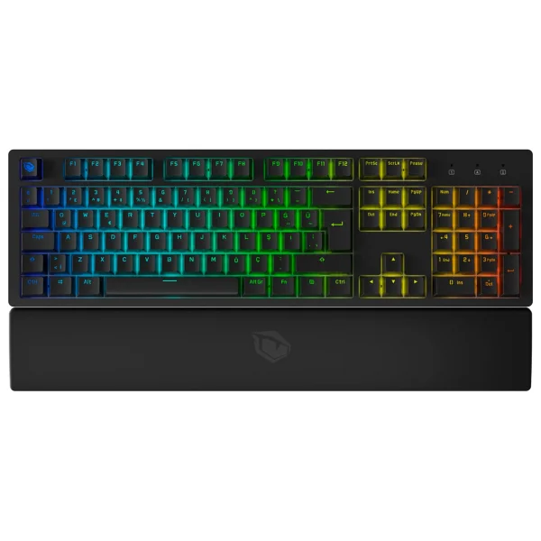 Monster Pusat Rapid Ultra Siyah RGB Red Switch Kablolu Mekanik Oyuncu Klavyesi - Görsel 5