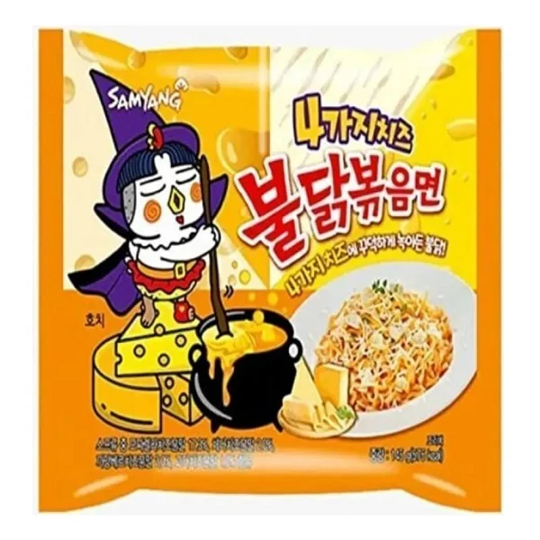 Samyang Buldak Cheese Hot Chicken Flavor Ramen 145 gr - Görsel 3