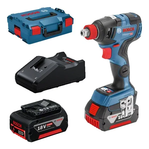 Bosch GDX 18V-200 C Çift Akülü 4 Ah Somun Sıkma Makinesi - Görsel 2