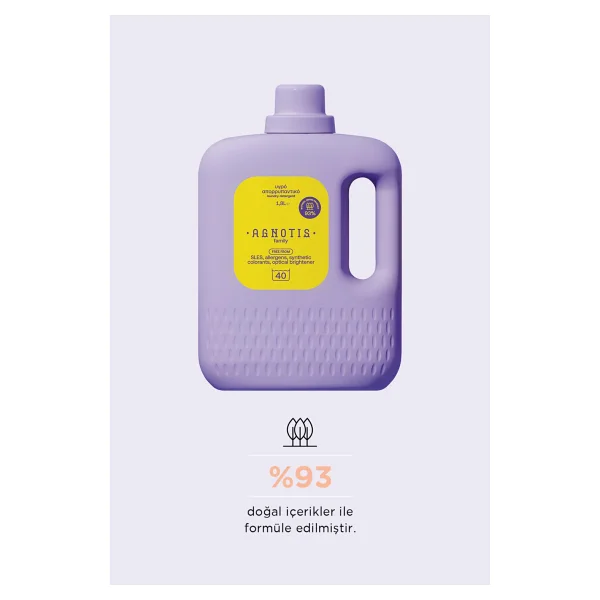Agnotis Baby Çamaşır Deterjanı 1800 ml - Görsel 2