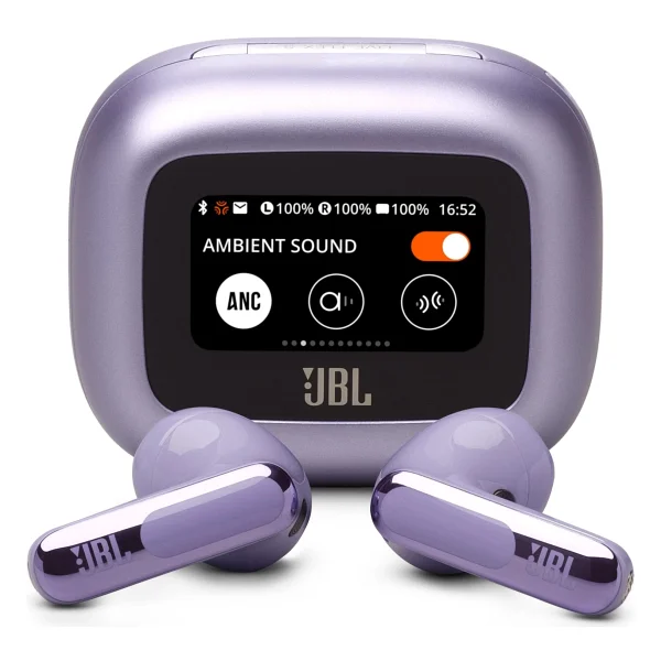 JBL Live Flex 3 ANC TWS Mor Kulak İçi Bluetooth Kulaklık - Görsel 8