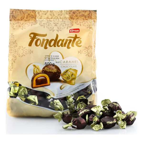 Elvan Fondante Caramel Toffee 500 gr - Görsel 6