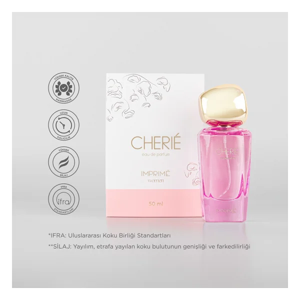Imprime Cherie EDP 50 ml Kadın Parfüm - Görsel 5