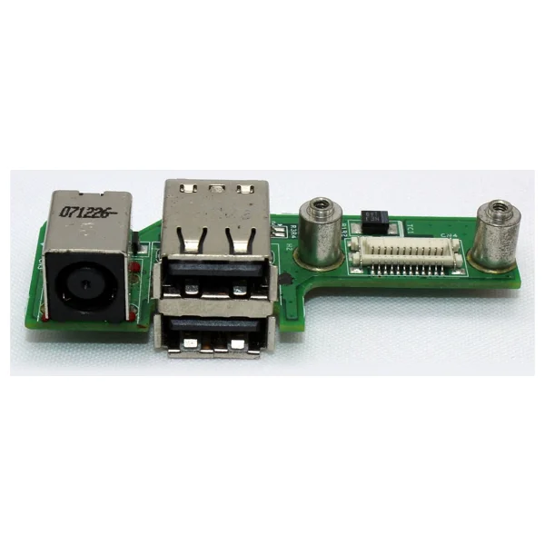 Dell Inspiron 1525 1525se 1526 1526se Vostro 500 PP29L 48.4W002.031 Notebook Dc Power Jack Usb Board - Görsel 2