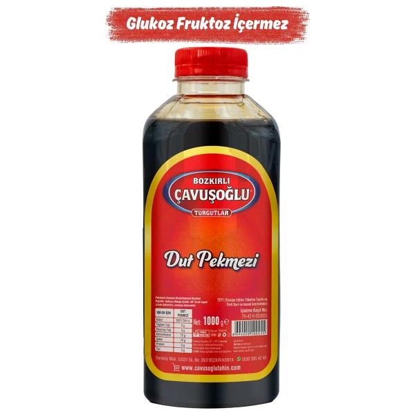 Bozkırlı Çavuşoğlu Dut Pekmezi 1 kg - Görsel 4