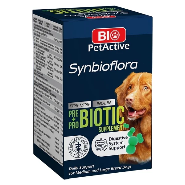 Bio Petactive Biotic Probiyotik Prebiyotik Büyük Orta Irk Köpek 60 Tablet - Görsel 3