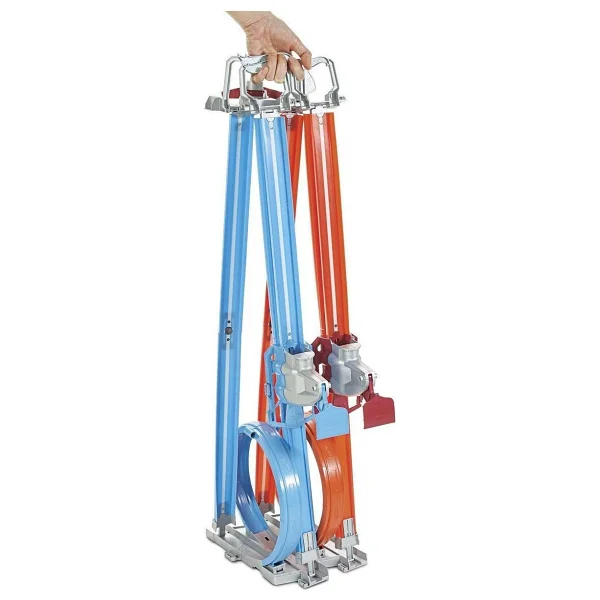 Hot Wheels Çift Çemberde Depar Pist Seti GFH85 - Görsel 10