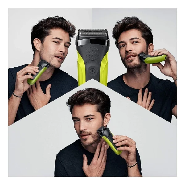 Braun Series 3 300 BT VTGRN Yeşil 3in1 Tıraş Makinesi - Görsel 3