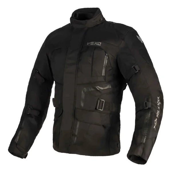 Vexo Adventure H2O Erkek Siyah Kışlık Motosiklet Montu - Görsel 6