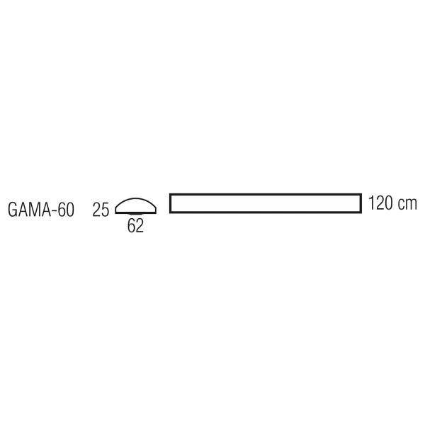 Horoz 052-006-0120 Gama 60 60 W LED Bant Armatür - Görsel 2