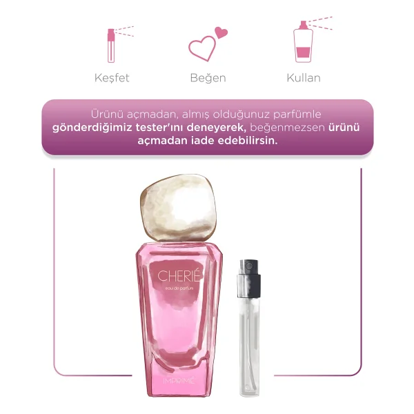Imprime Cherie EDP 50 ml Kadın Parfüm - Görsel 4