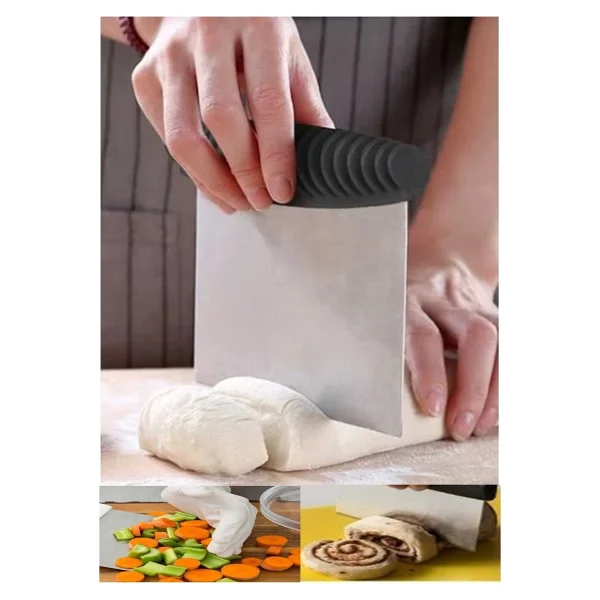 Çelik Spatula/Hamur Kesici - Görsel 3