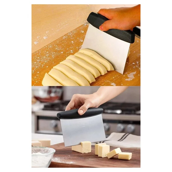 Çelik Spatula/Hamur Kesici - Görsel 5