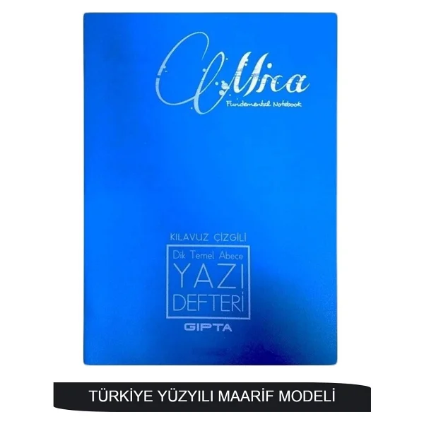 Gıpta Mica A5 40 Yaprak Plastik Kapak Dikişli Dik Temel Güzel Yazı Defteri(Maarif Modeli) - Görsel 4