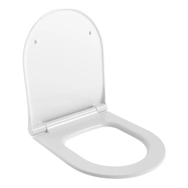 Bocchi Pure Slim A0336-001 Parlak Beyaz Klozet Kapağı - Görsel 3