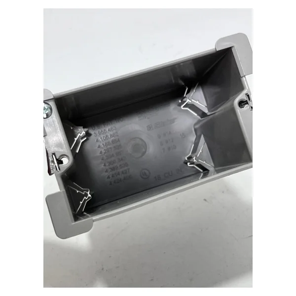 Slater S1-18-W Elektrik Priz Montaj Kutusu 110X78x64mm - Görsel 3
