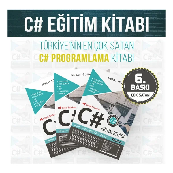 C# Eğitim Kitabı - Murat Yücedağ - Görsel 3