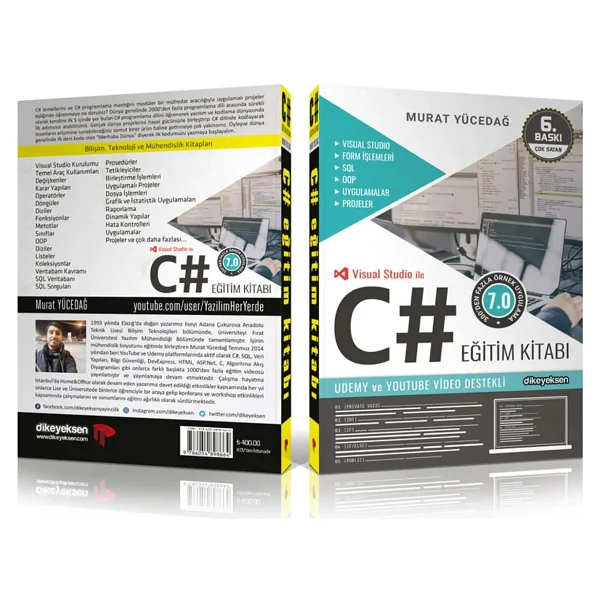 C# Eğitim Kitabı - Murat Yücedağ - Görsel 4