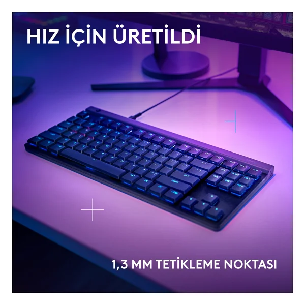 Logitech G515 TKL RGB Tactile Switch Kablolu Mekanik Oyuncu Klavyesi - Görsel 5