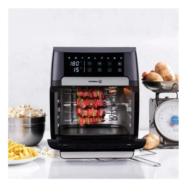 Korkmaz Oven Maxima Airfryer A891 12 lt Yağsız Fritöz - Görsel 5