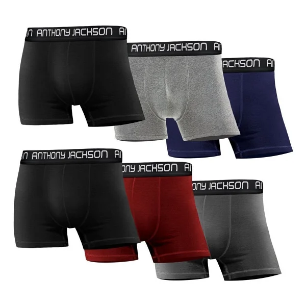 Anthony Jackson Premium Eddy 6'lı Erkek Boxer - Görsel 10