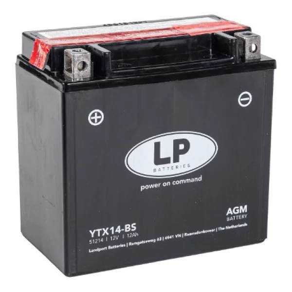 Monero Lp YTX14-BS Agm Akü - Görsel 2