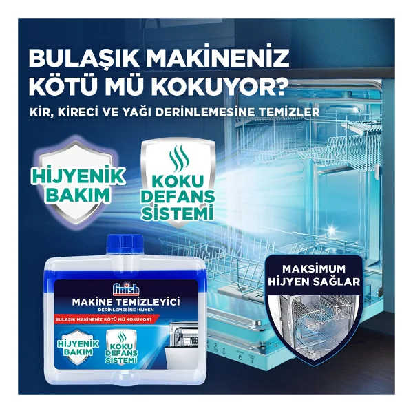 Finish 250 ml Bulaşık Makinesi Temizleyici - Görsel 2