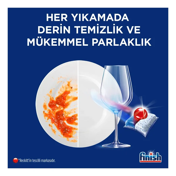Finish Quantum Bulaşık Makinesi Tableti 15'li - Görsel 3