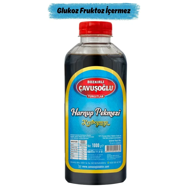 Bozkırlı Çavuşoğlu Keçiboynuzu Pekmezi 1 kg - Görsel 3