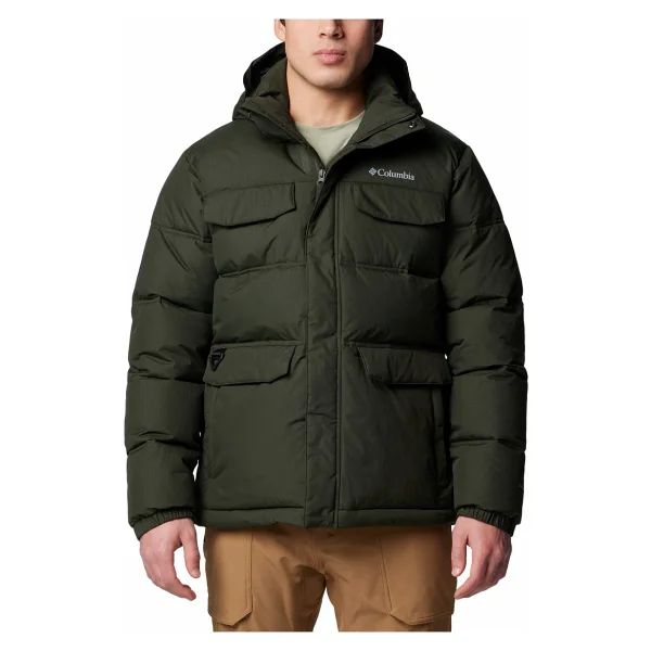 Columbia Landroamer Puffer WM4552-010 Kapüşonlu Siyah Erkek Şİşme Mont - Görsel 7
