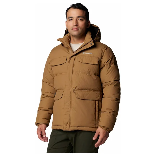 Columbia Landroamer Puffer WM4552-010 Kapüşonlu Siyah Erkek Şİşme Mont - Görsel 2