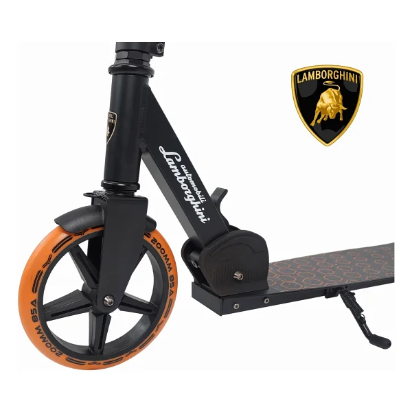Lamborghini L6-200 Gri Katlanabilir 2 Tekerlekli Çocuk Scooter - Görsel 4