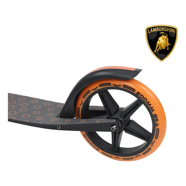 Lamborghini L6-200 Pembe Katlanabilir 2 Tekerlekli Çocuk Scooter - Görsel 5