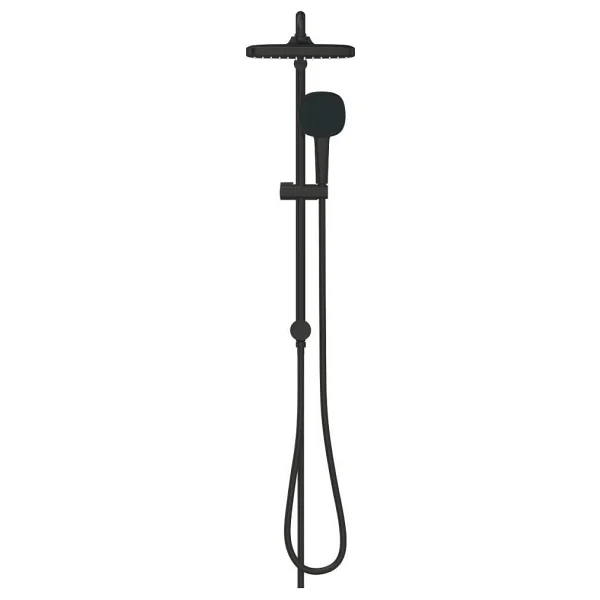 Grohe Tempesta System 250 Cube 269772431 Divertörlü Mat Siyah Duş Seti - Görsel 3