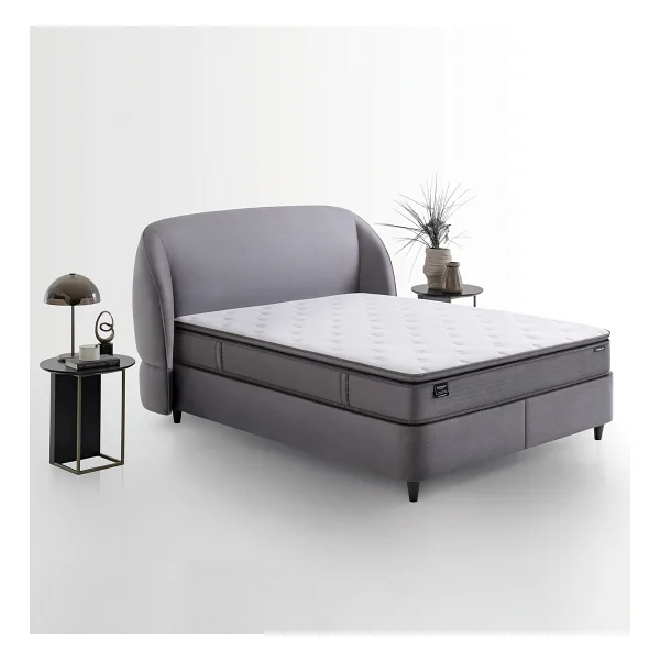 Yataş Lotto Orthopedic Support 3'lü Yatak, Baza, Başlık Set - 160 x 200 cm - Antrasit - Görsel 3