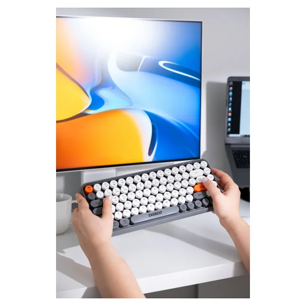 Everest Citrus KB-89 TKL Kablosuz Klavye - Görsel 10