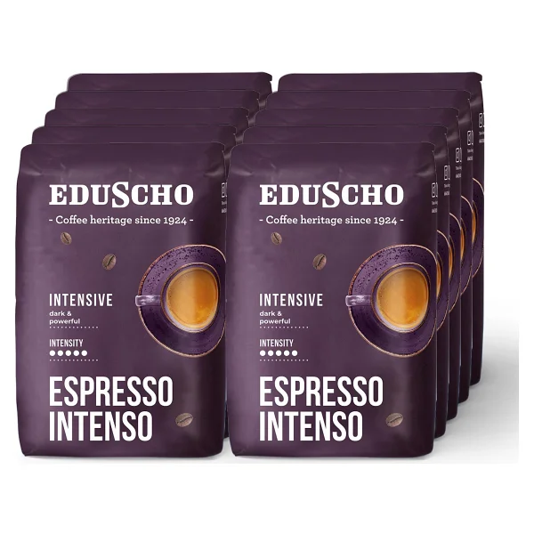 Eduscho Espresso Intenso Çekirdek Kahve 500 gr 10'lu - Görsel 3