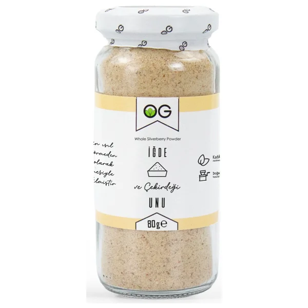 OG Natural 80 gr İğde ve Çekirdeği Unu - Görsel 4