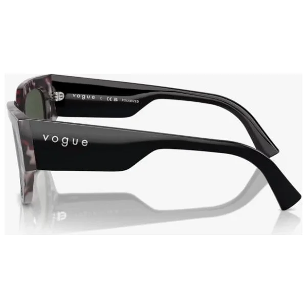 Vogue VO5409S 31499A Grey Tortoise-Dark Green Polarize Kadın Güneş Gözlüğü - Görsel 3