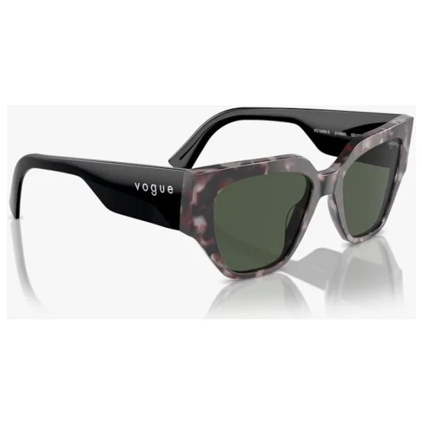 Vogue VO5409S 31499A Grey Tortoise-Dark Green Polarize Kadın Güneş Gözlüğü - Görsel 5