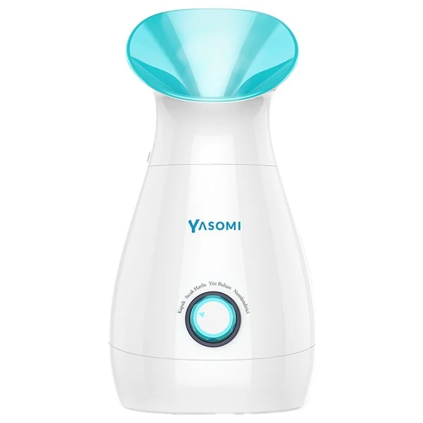 Yasomi NV8318 Aromaterapi 3ü1 Arada Havlu Isıtıcı Cilt Nemlendirici ve Yüz Buharı Cihazı - Pembe - Görsel 5