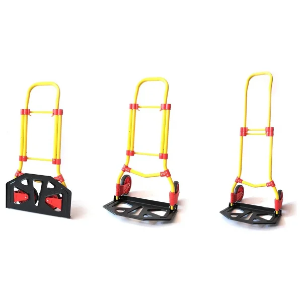 Balatlı 90 kg Katlanır Paket Taşıma Arabası - Görsel 5