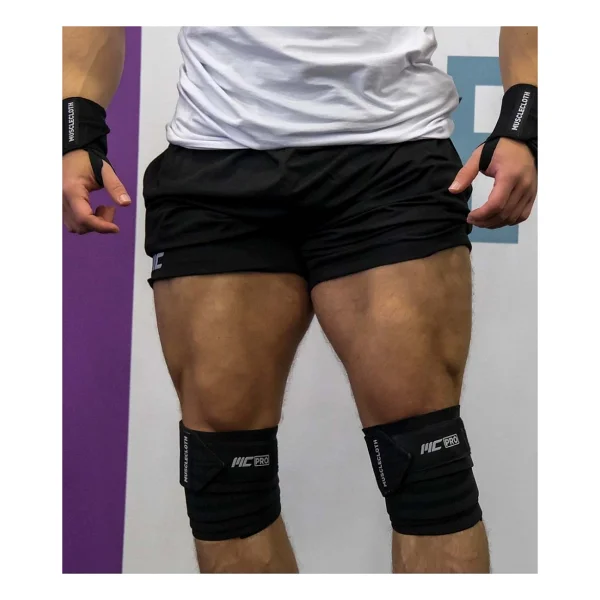MuscleCloth Pro Knee Wraps Dizlik - Görsel 3